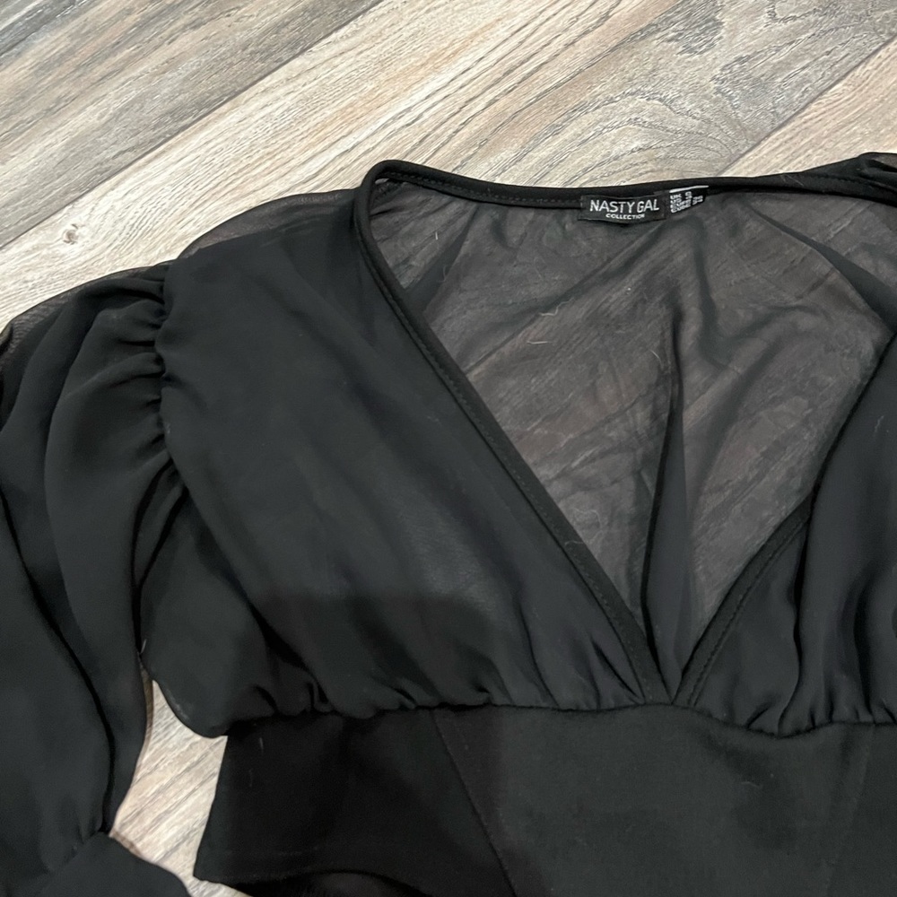 Nasty Gal Mesh Corset